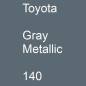 Preview: Toyota, Gray Metallic, 140.